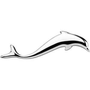 Large Dolphin Brooch | Pendant In Sterling Silver