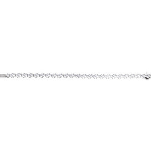 9 1/2 Ct Pear Shaped Lab-Grown Diamond Line Bracelet In 14K Yellow Gold